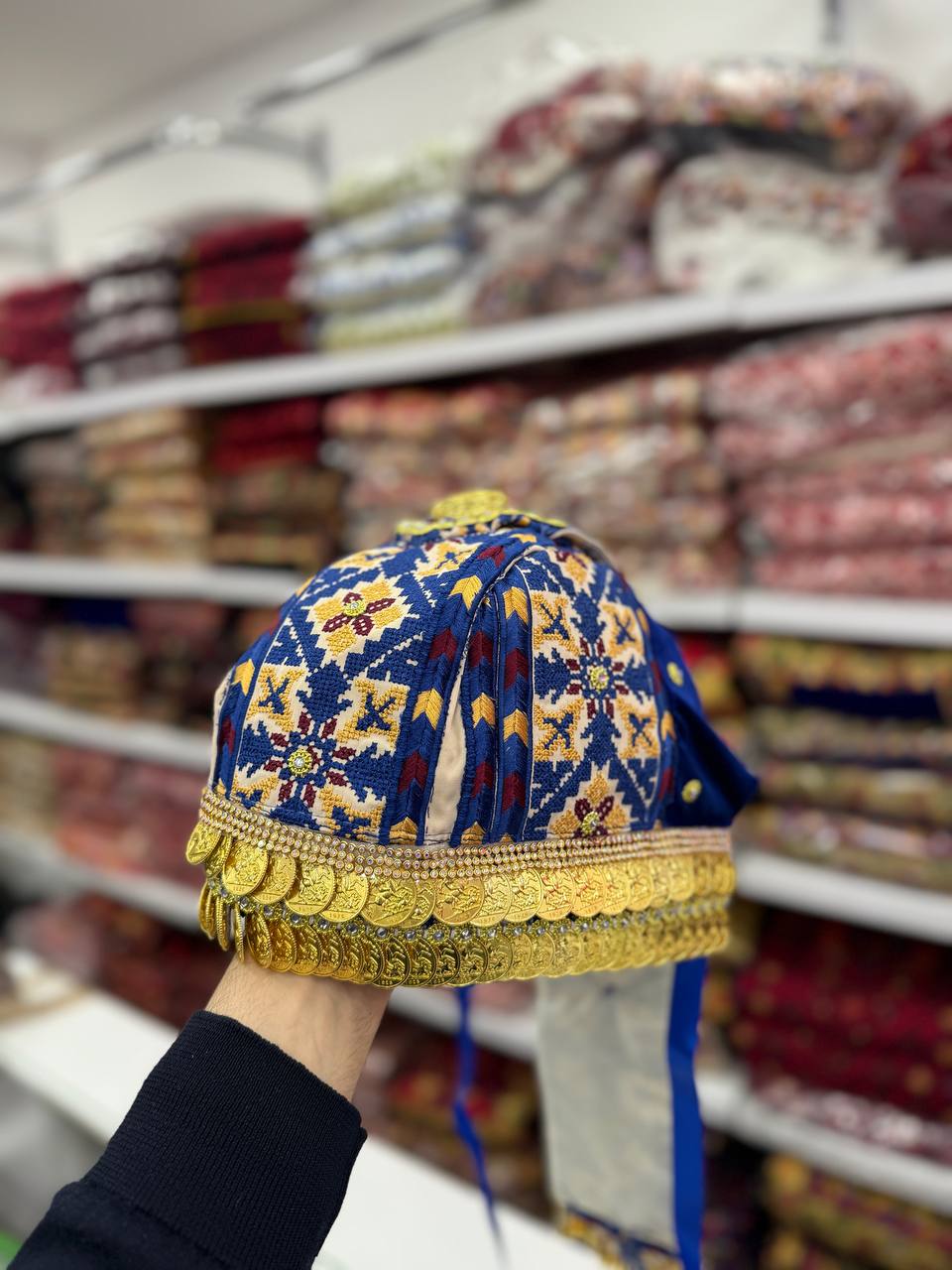 New Blue Coin Hat