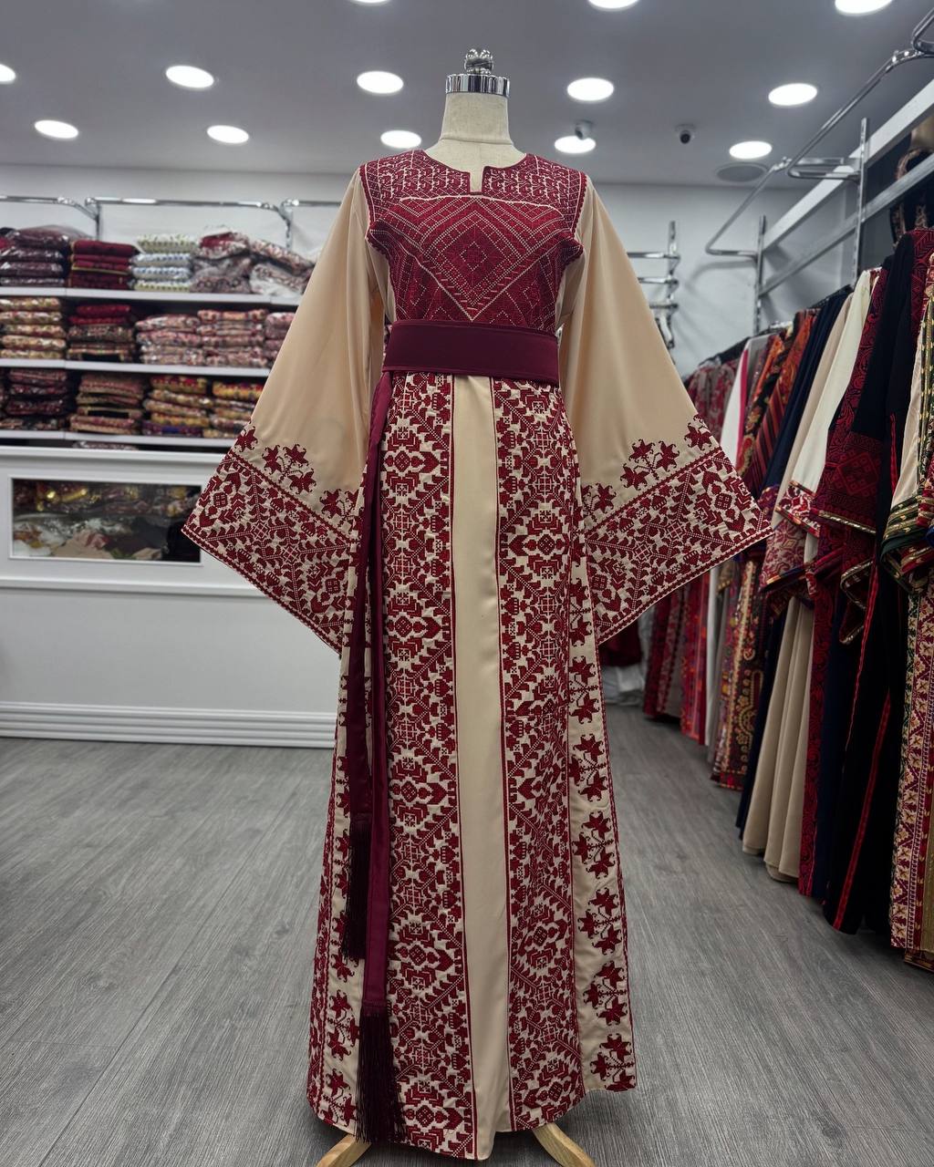 Nouveau Thobe traditionnel beige