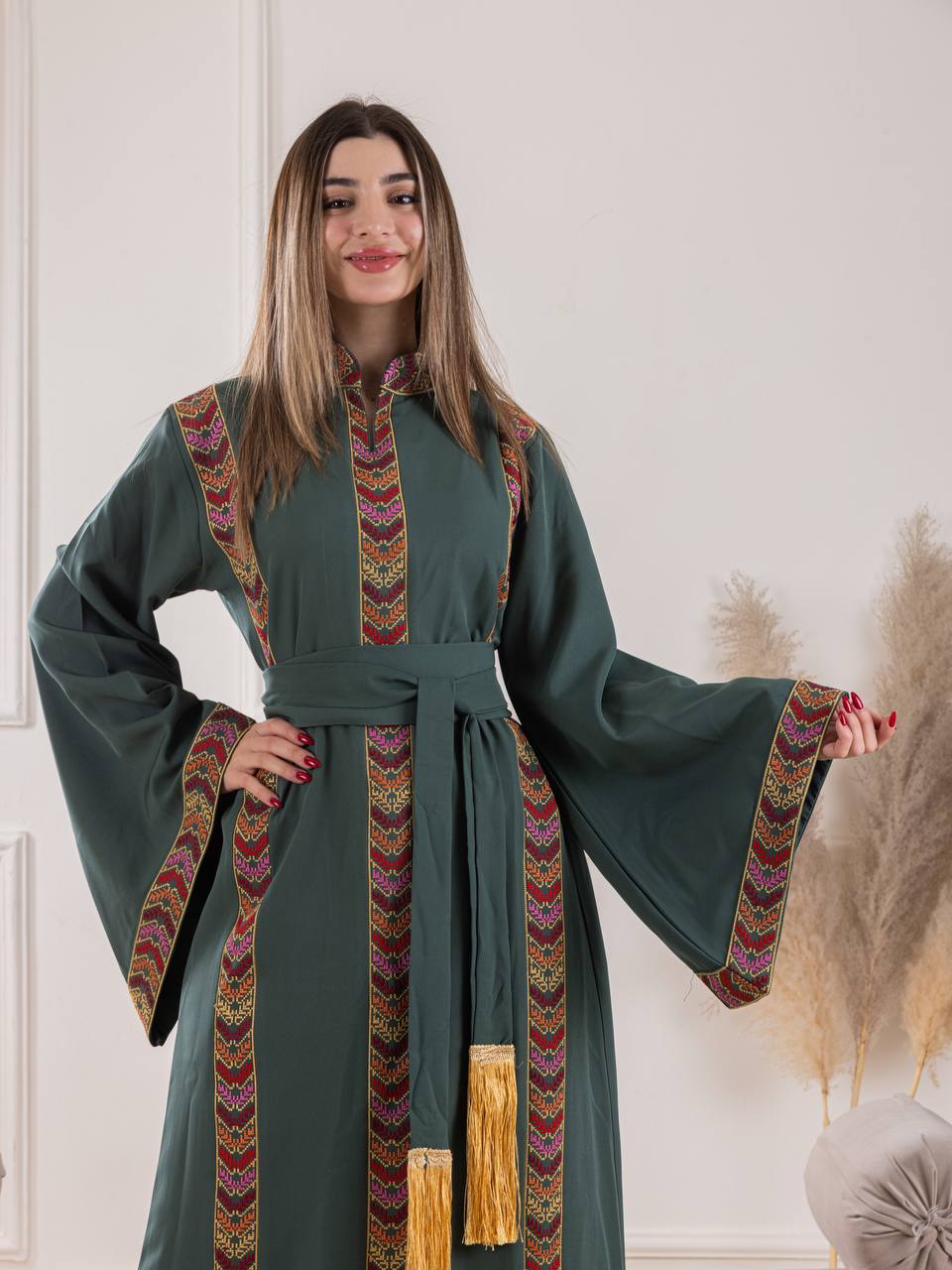New Tatreez Abaya with colors