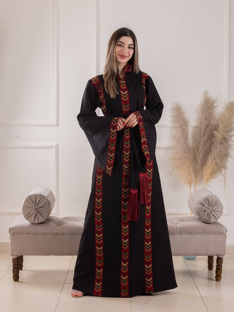 New Tatreez Abaya with colors
