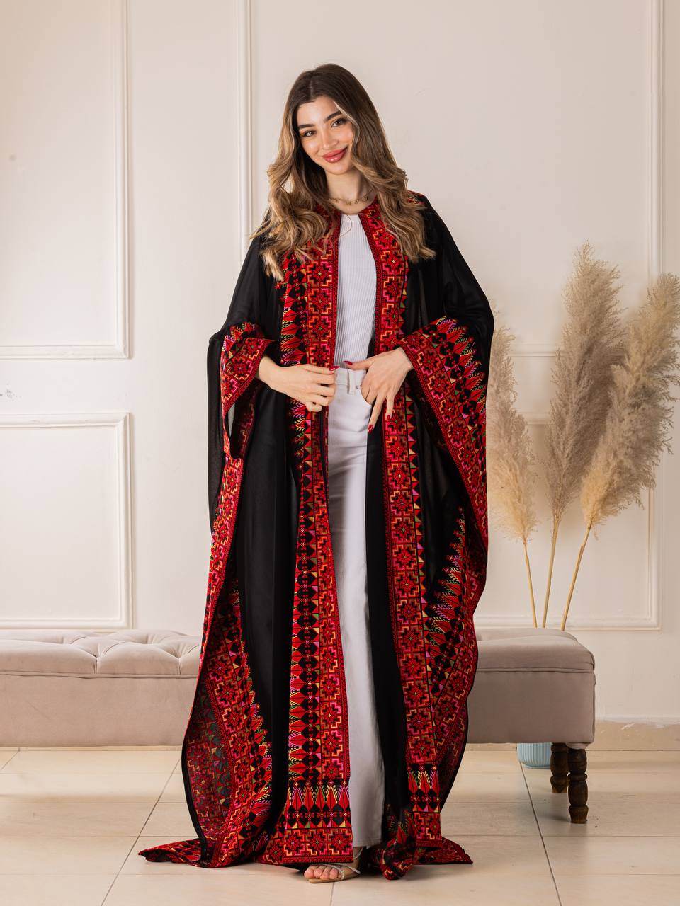 New Tradtional Tatreez Abaya