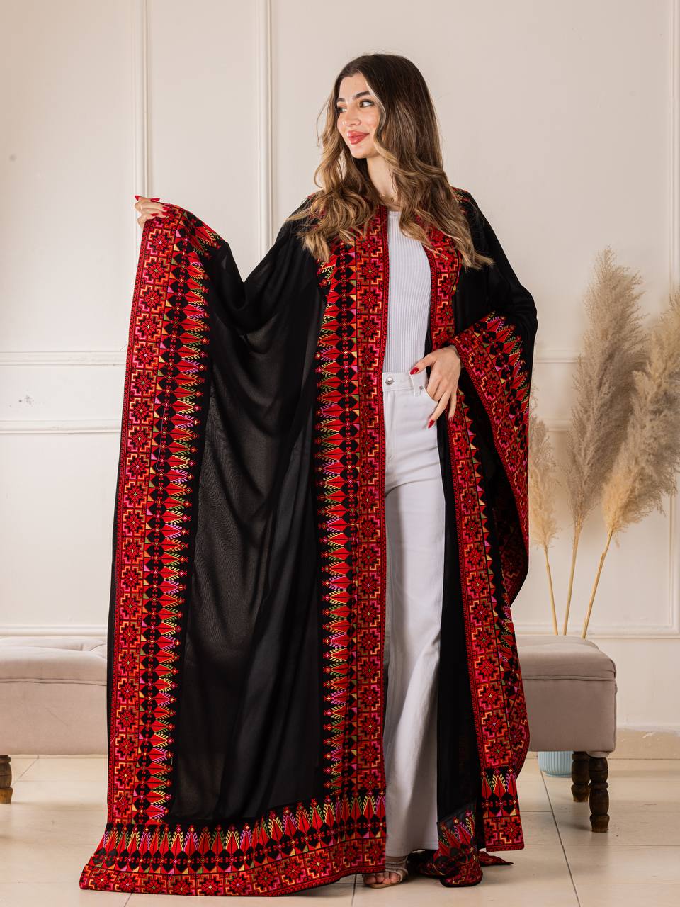 New Tradtional Tatreez Abaya