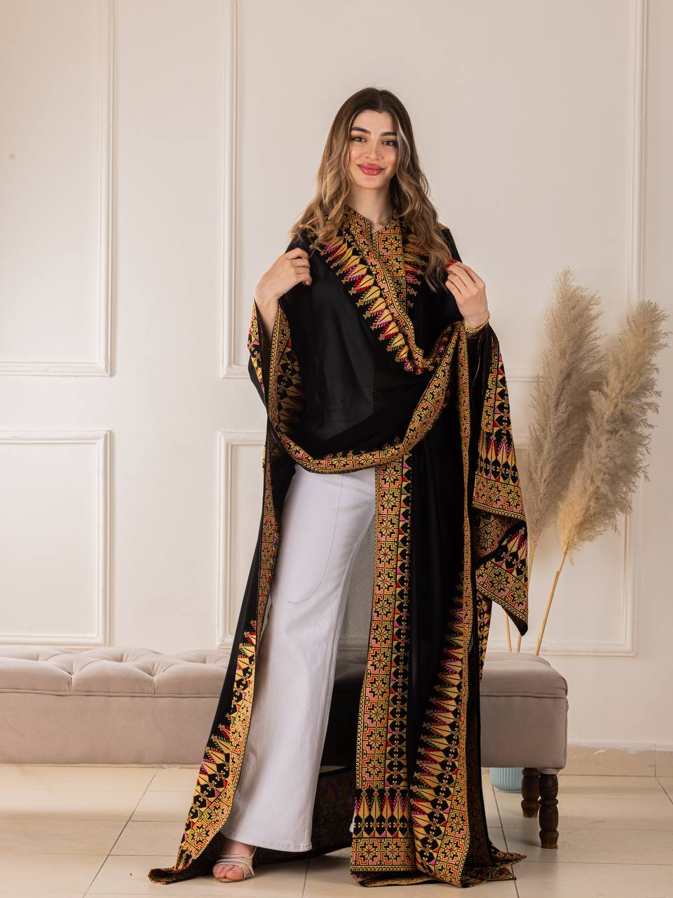 New Tradtional Tatreez Abaya