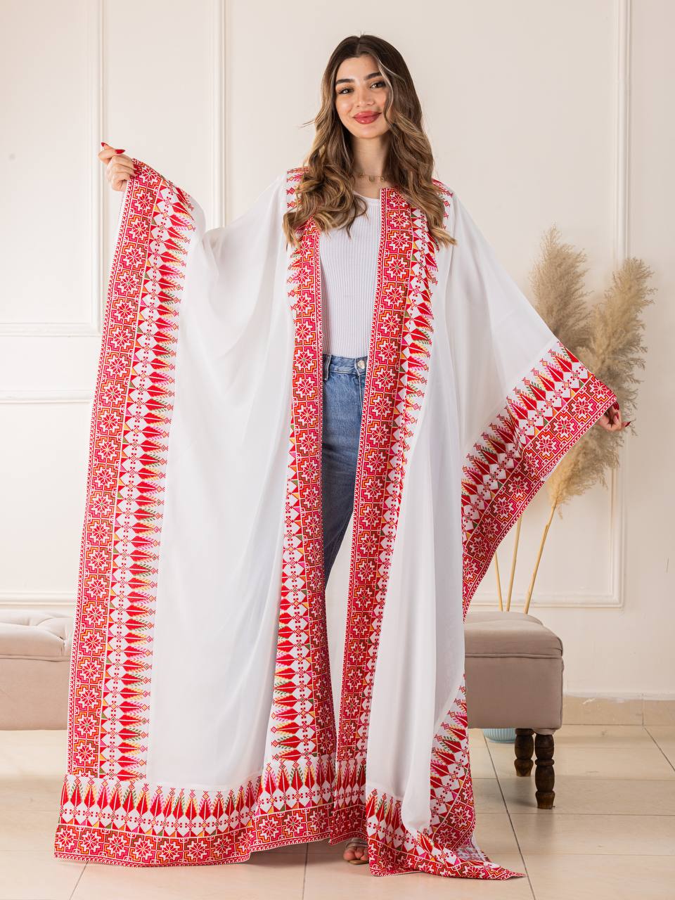 New Tradtional Tatreez Abaya
