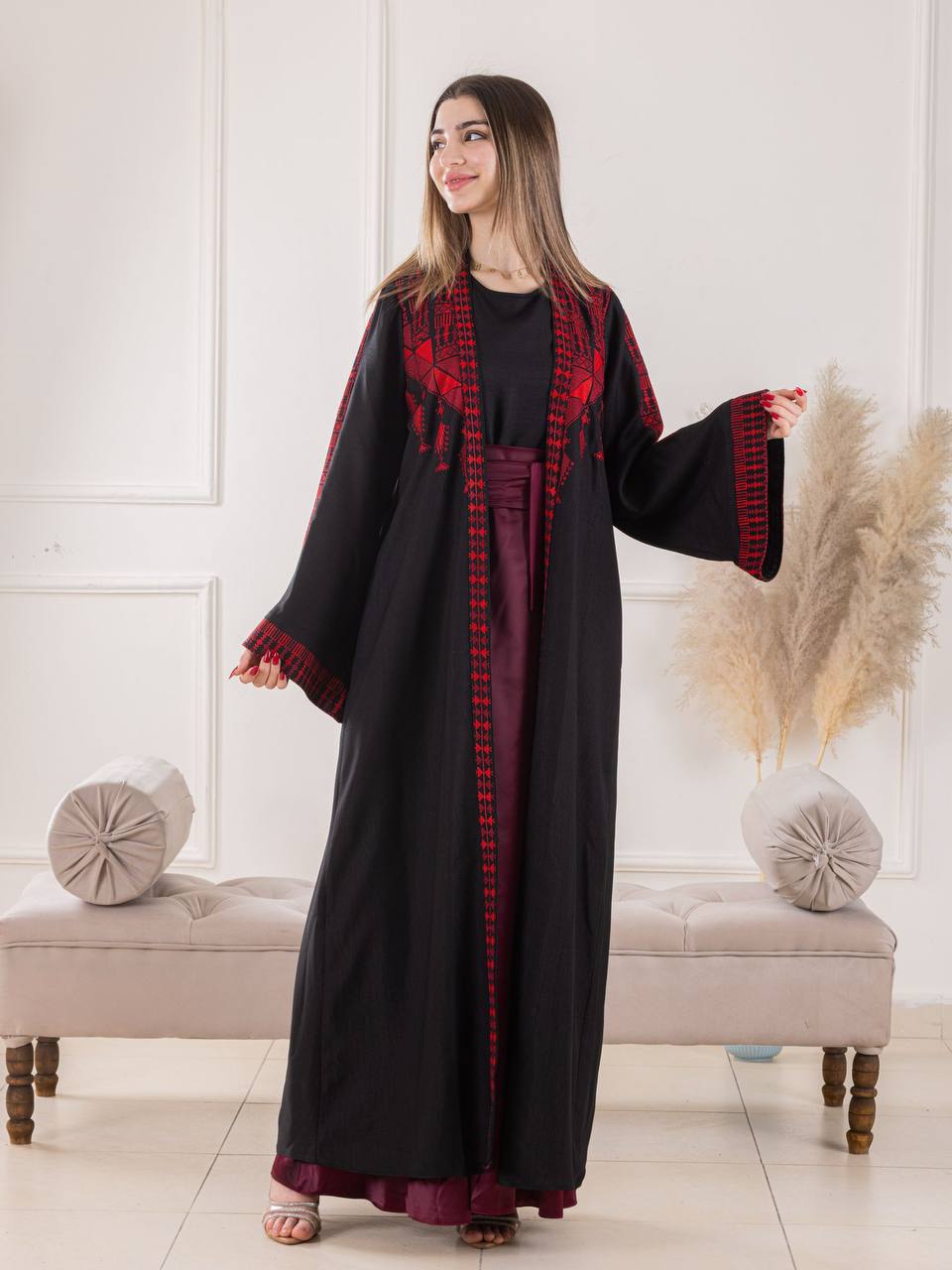 New Two pieces Abaya