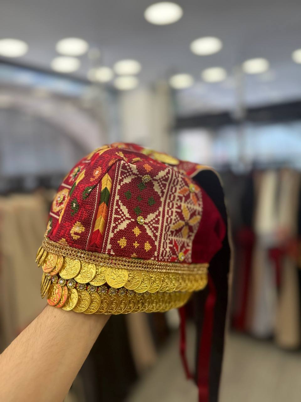 New Beige Coin Hat