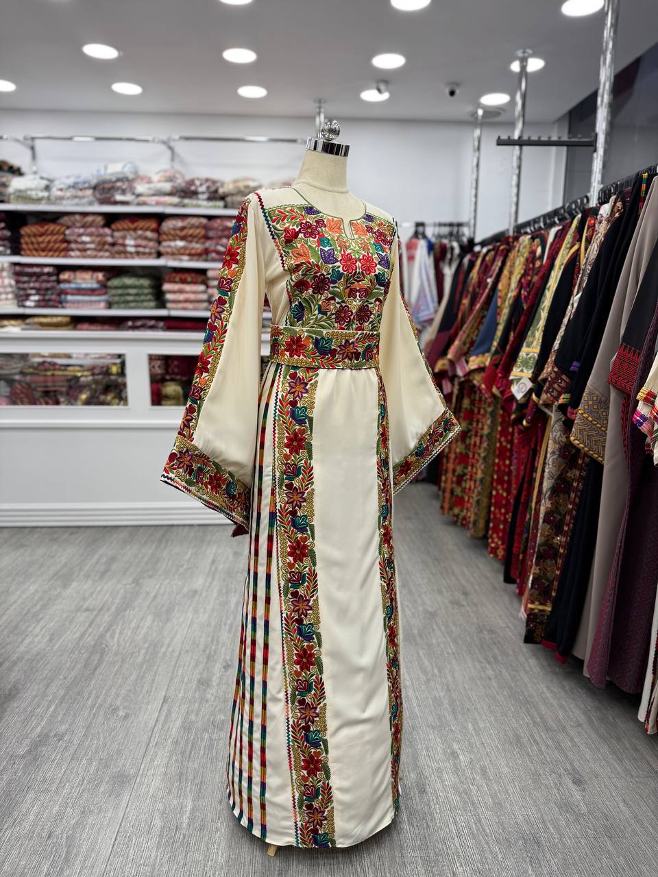 New Beige Exclusive Traditional with Manajel Thobe