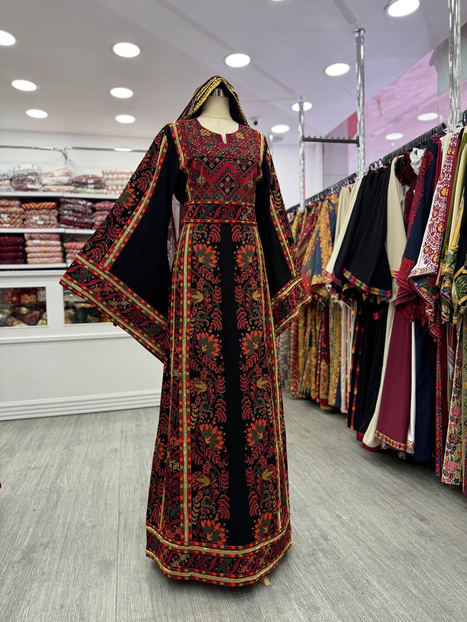 New Sabayel Kharaz Black Thobe