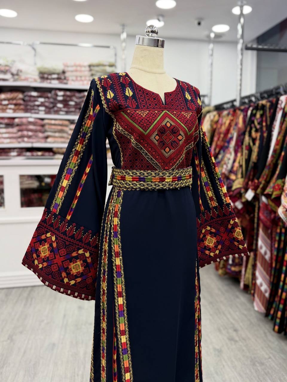 New navy blue Manajel with Kassab Thobe