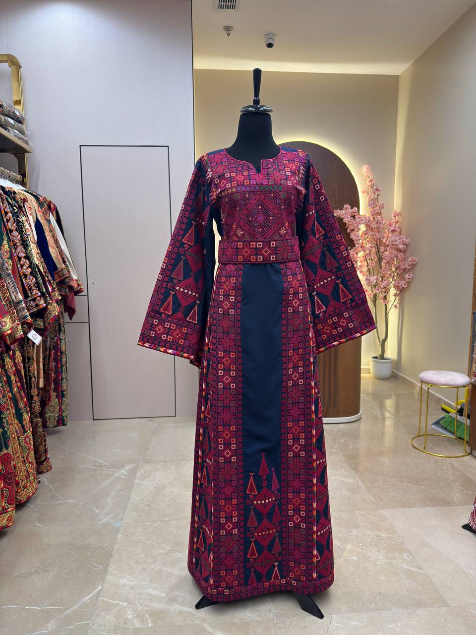 New Navy Blue Abraj Thobe