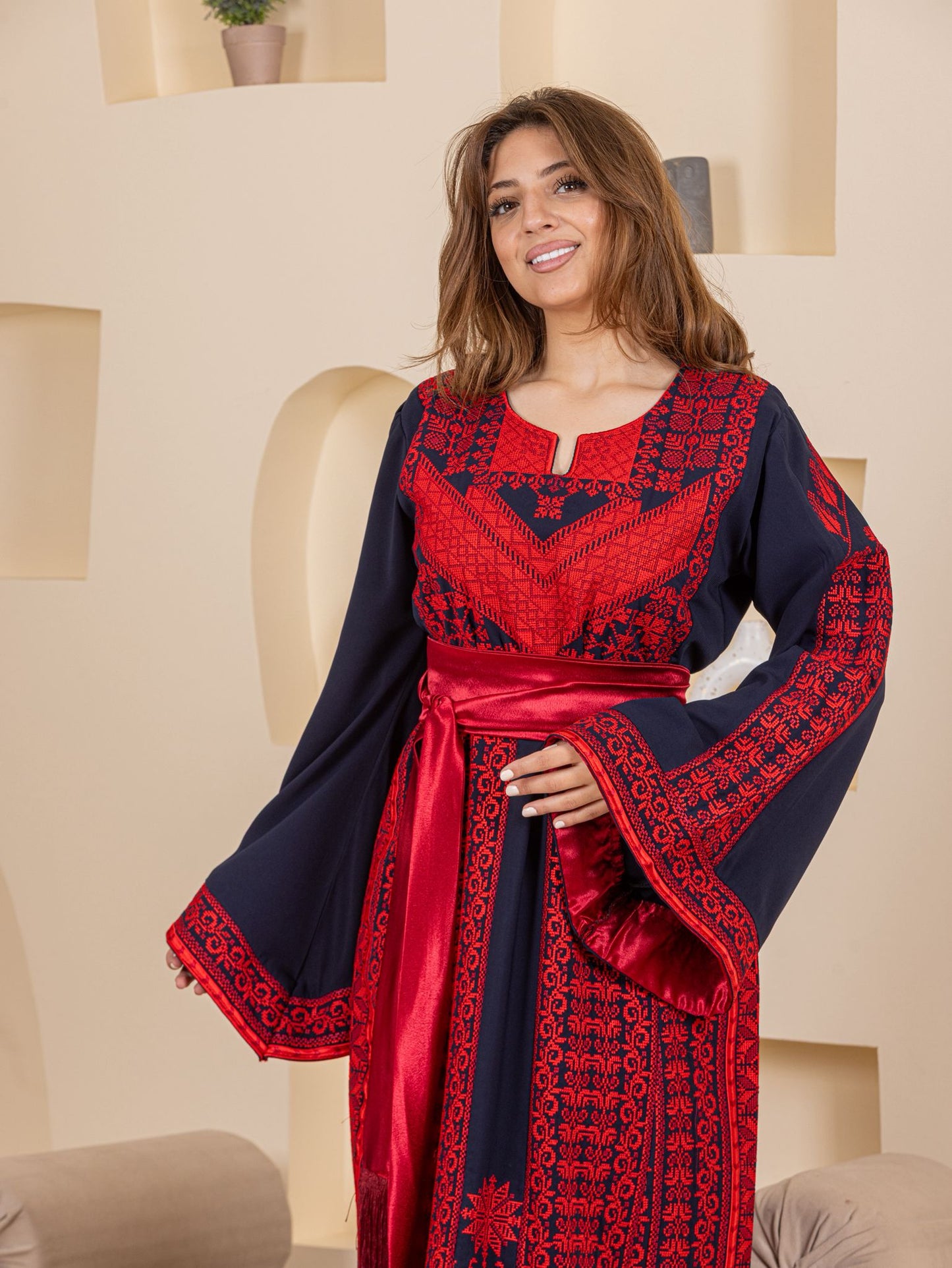 New Fully Embroidered Traditional Falahi
