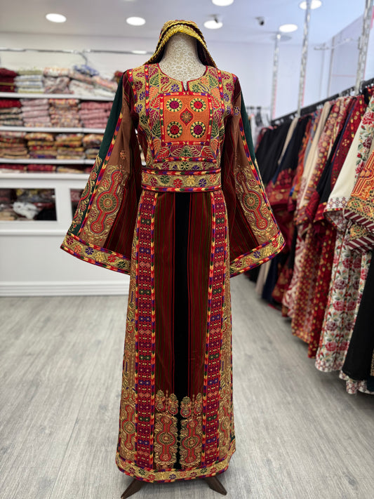 New Traditional Velvet Jana O Nar Thobe