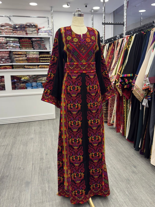 New Black Traditional  Sabyel Kharaz Thobe