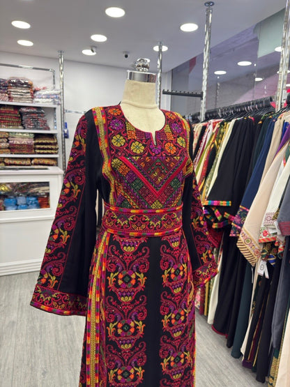 New Black Traditional  Sabyel Kharaz Thobe