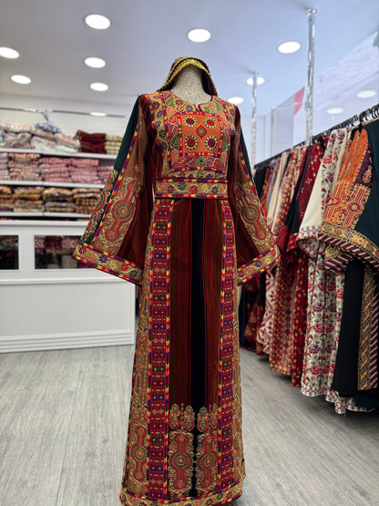 New Traditional Velvet Jana O Nar Thobe