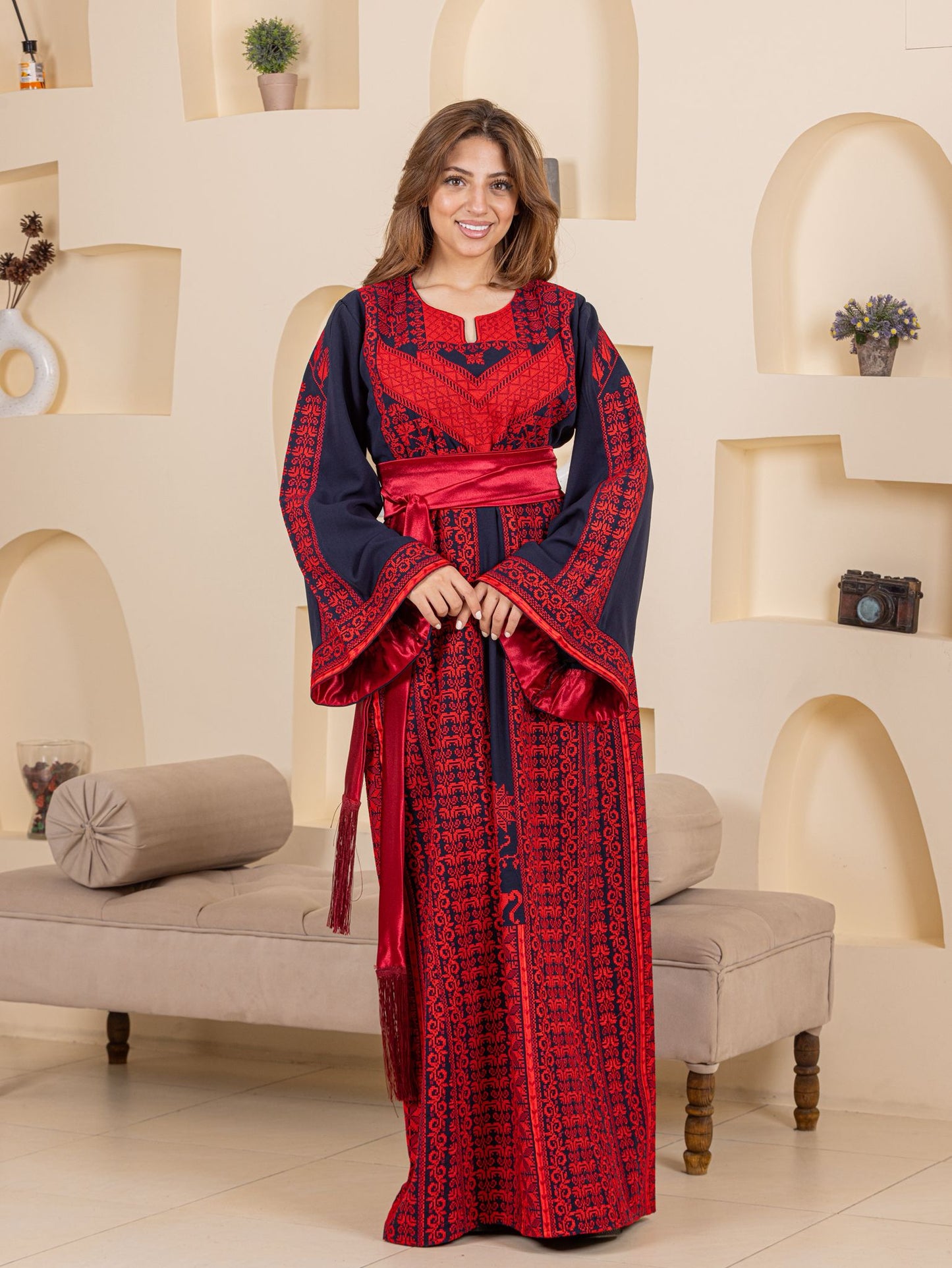 New Fully Embroidered Traditional Falahi
