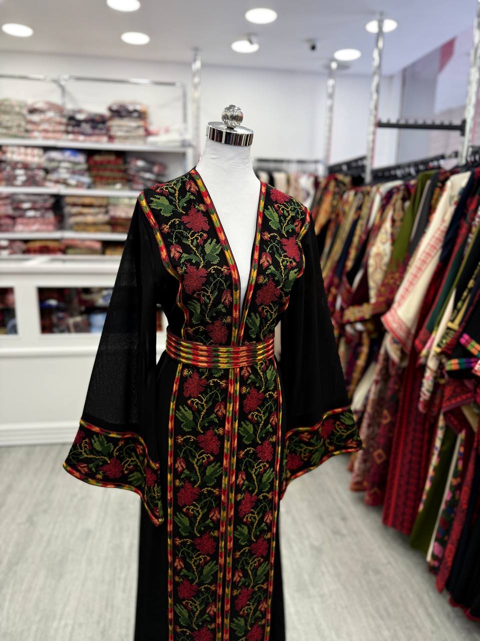 Floral Tatreez Cardigan