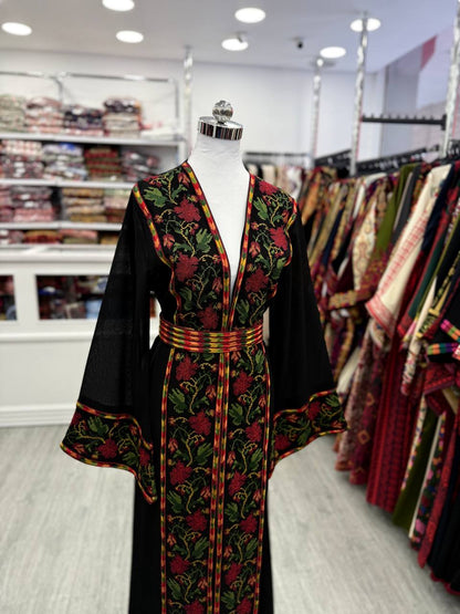 Floral Tatreez Cardigan