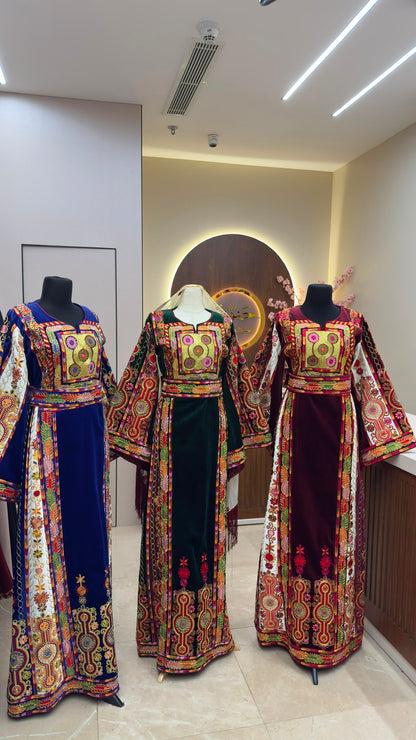 New Velvet Malka With Kassab Thobe