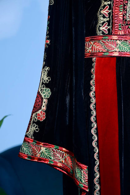 New simple Malaka Velvet Thobe