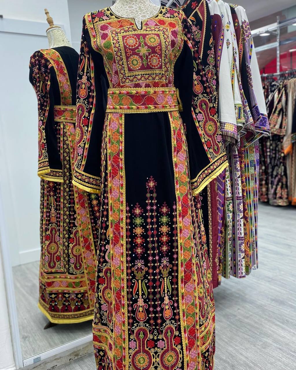 New Malka Thobe with traditional gold embroidery