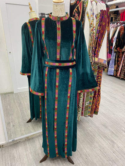 velvet Manajel Abaya