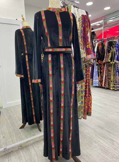 velvet Manajel Abaya