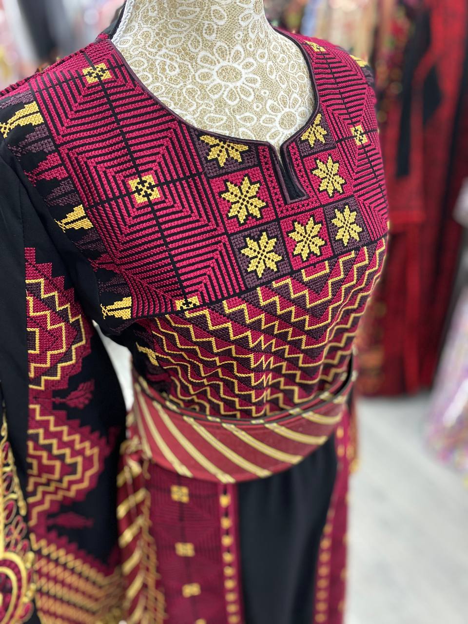 New fully embroidered Thobe