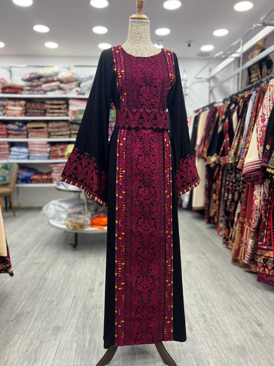 Exclusive New Maroon Traditional Abaya