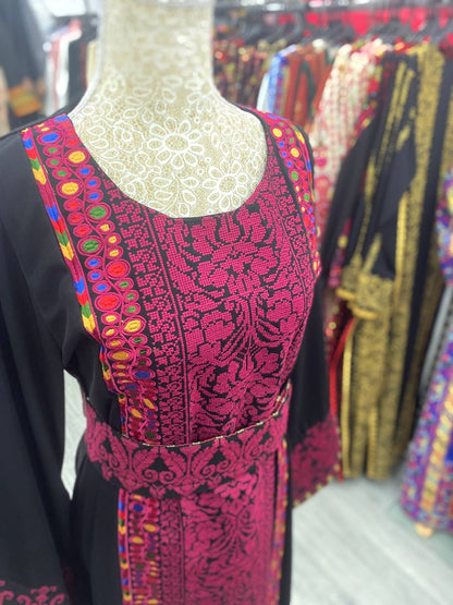 Exclusive New Maroon Traditional Abaya