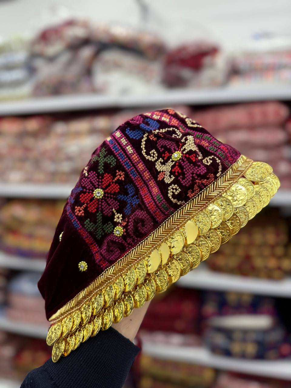 New Velvet Coin Hat