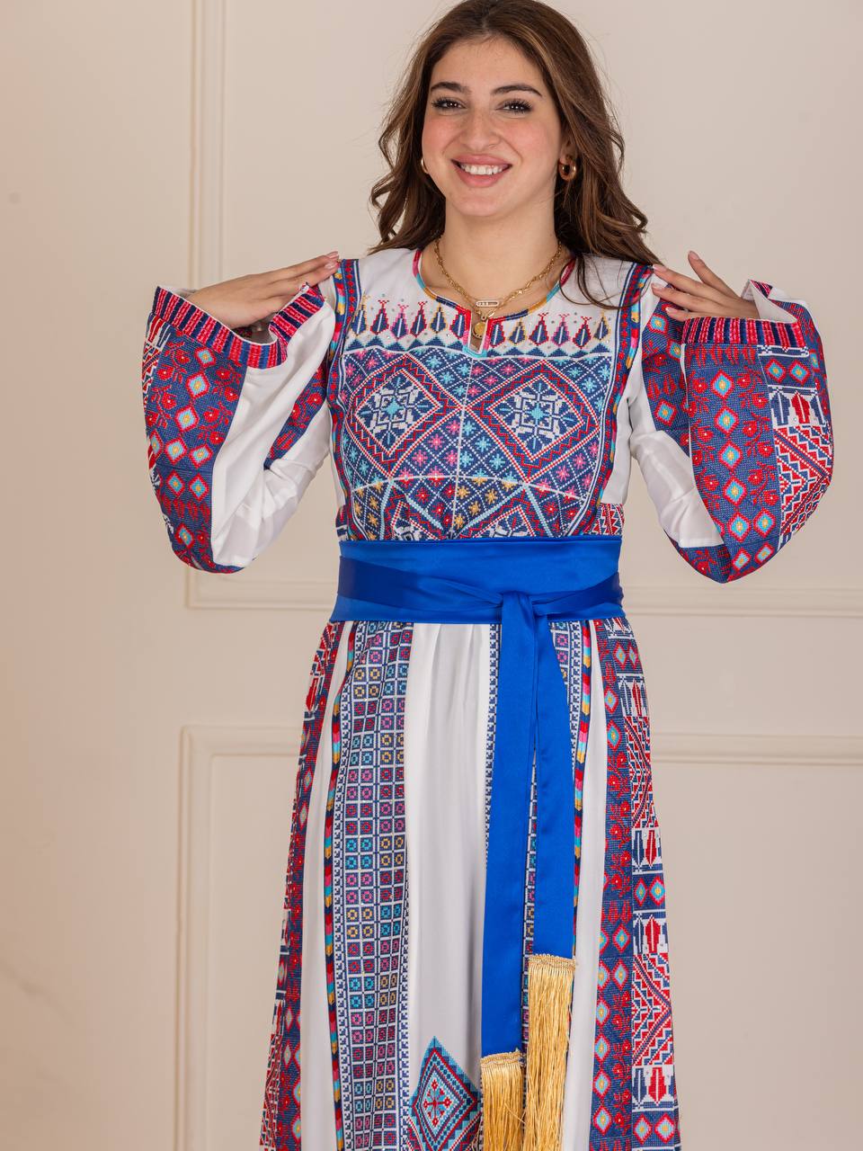 New white & Black Traditional Thobe