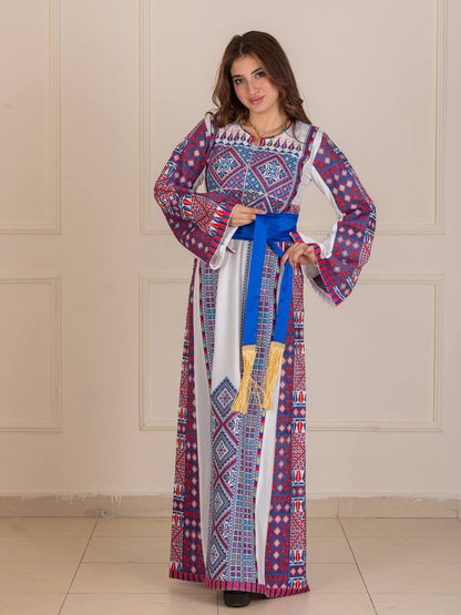New white & Black Traditional Thobe