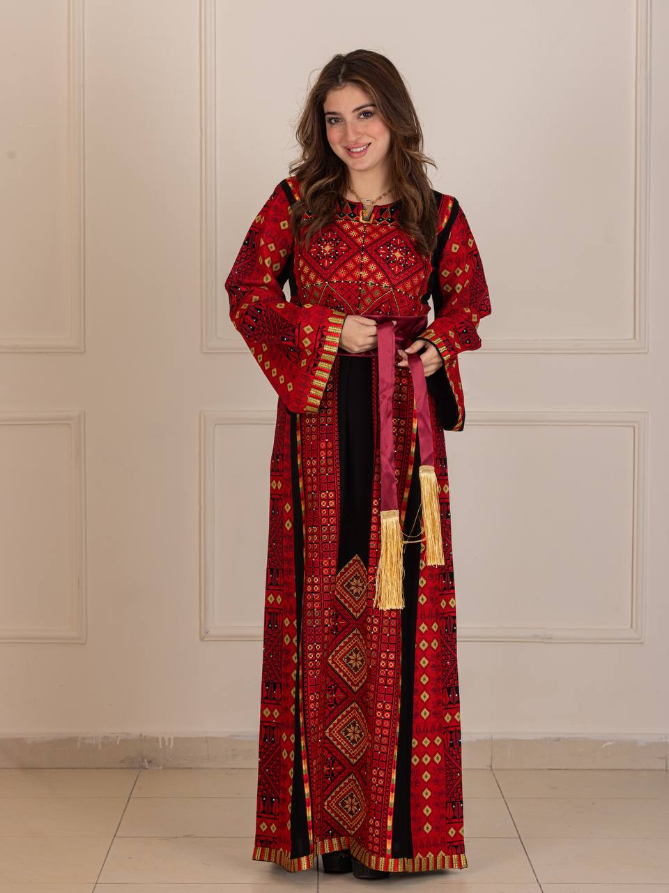 New white & Black Traditional Thobe