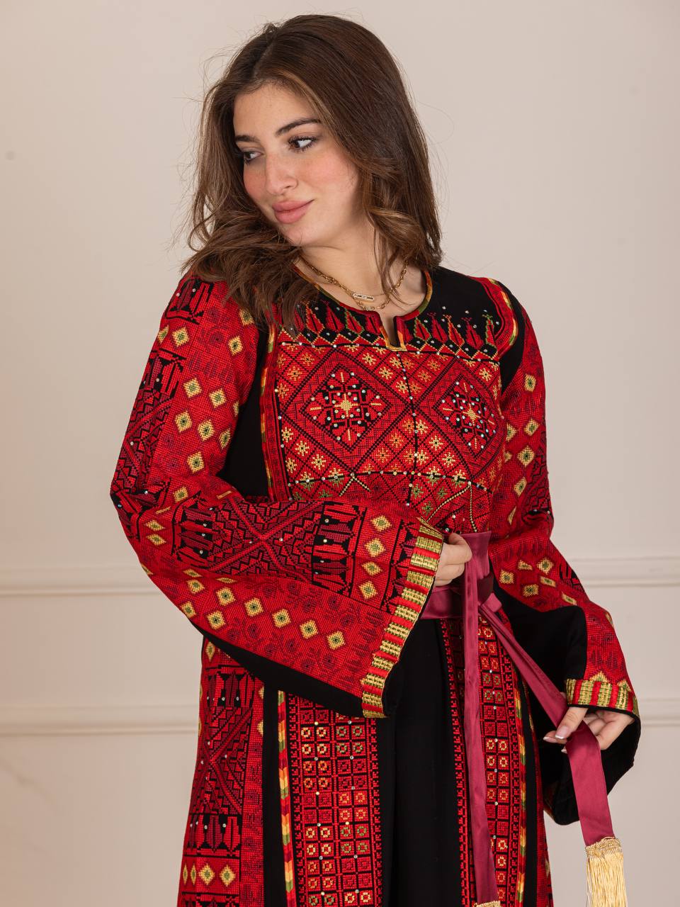 New white & Black Traditional Thobe