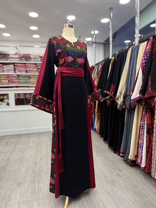 New Floral Falahi Thobe