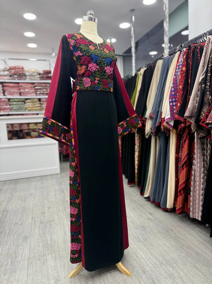 New Floral Falahi Thobe