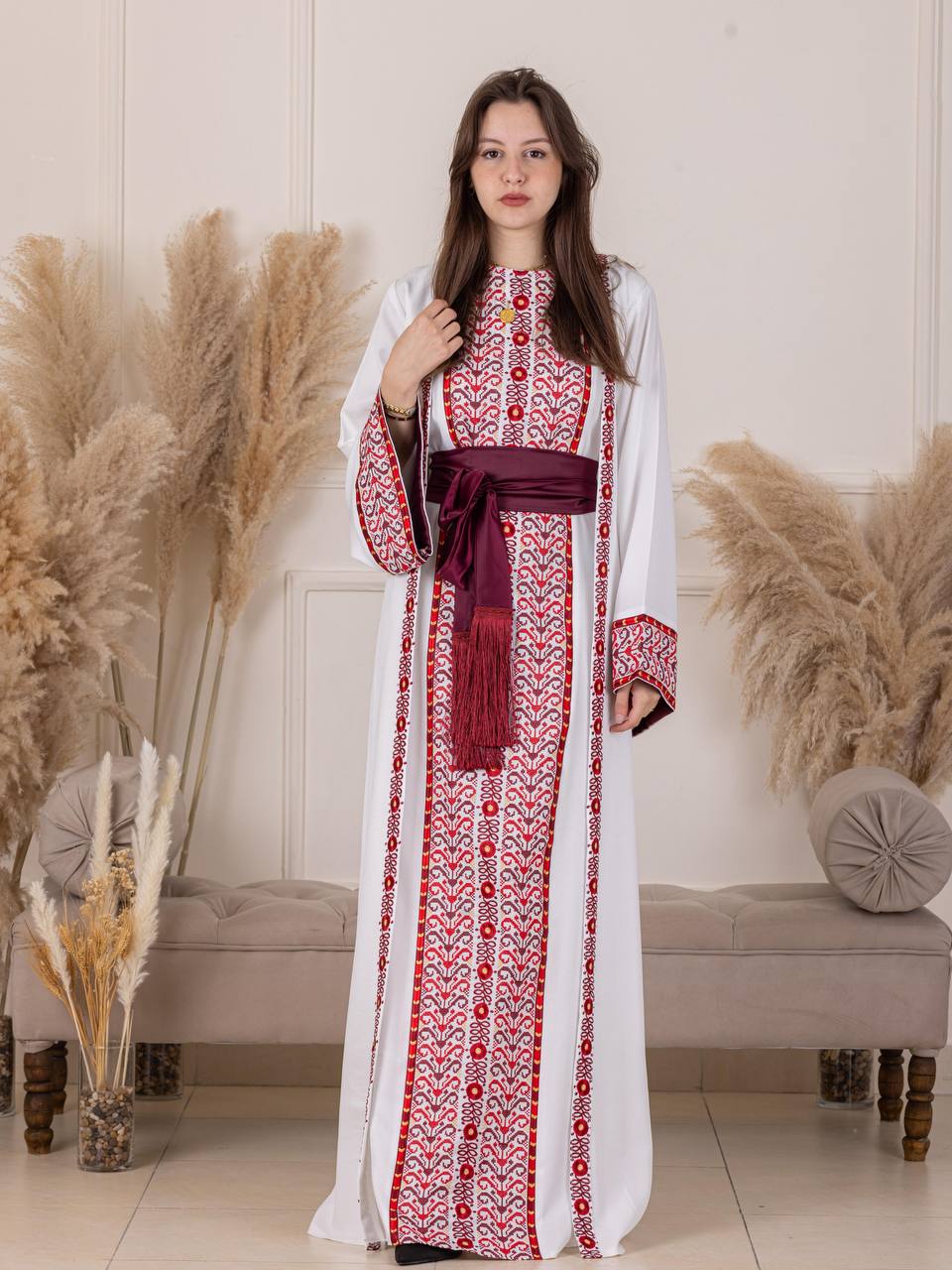Tow Pieces tatreez Abaya