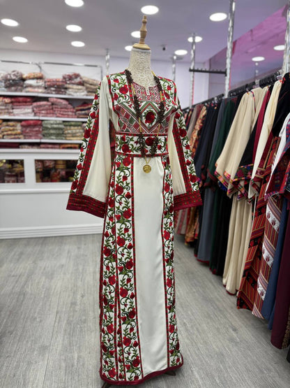 New Rumman Traditional Maroon Thobe
