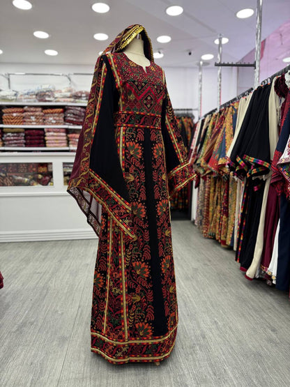 New Sabayel Kharaz Black Thobe