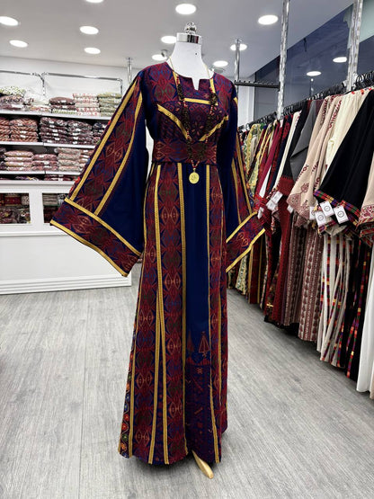 New Traditional indigo thobe
