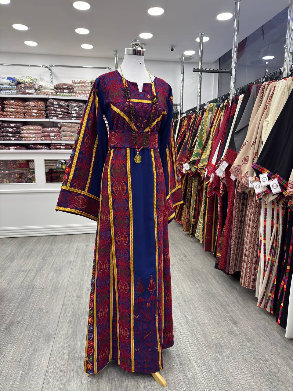 New Traditional indigo thobe