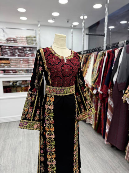 New Traditional Malka Tatreez with kassab Thobe