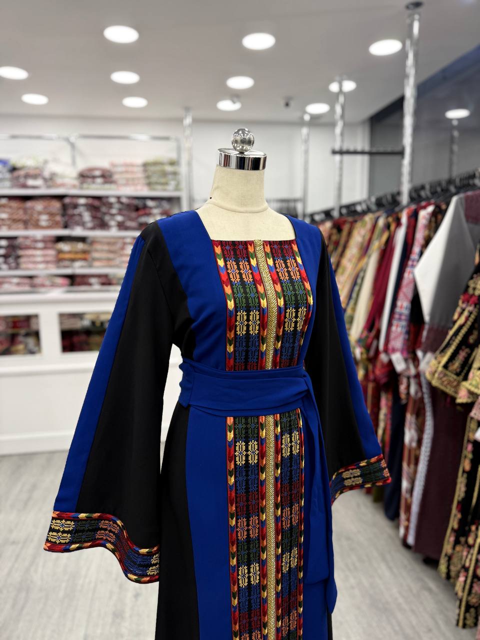 New Simple Tatreez with kharaz dress