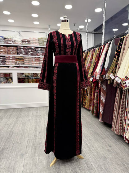 New Simple Black 6 Erik's Tatreez Dress