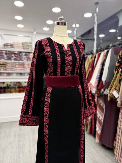 New Simple Black 6 Erik's Tatreez Dress