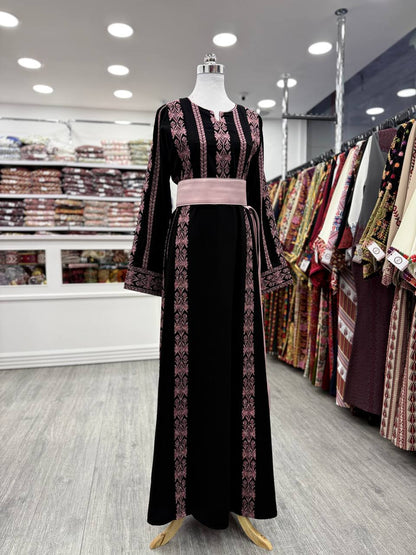 New Simple Black 6 Erik's Tatreez Dress