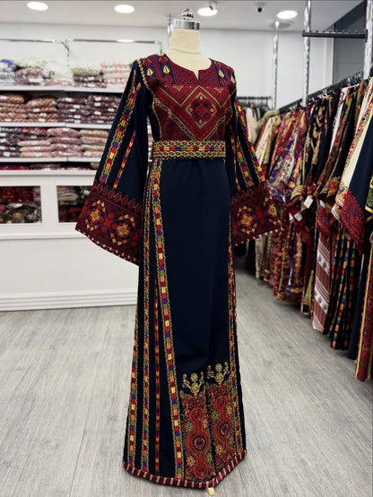 New navy blue Manajel with Kassab Thobe