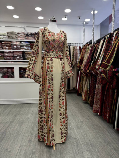 New Floral Falhi Thobe