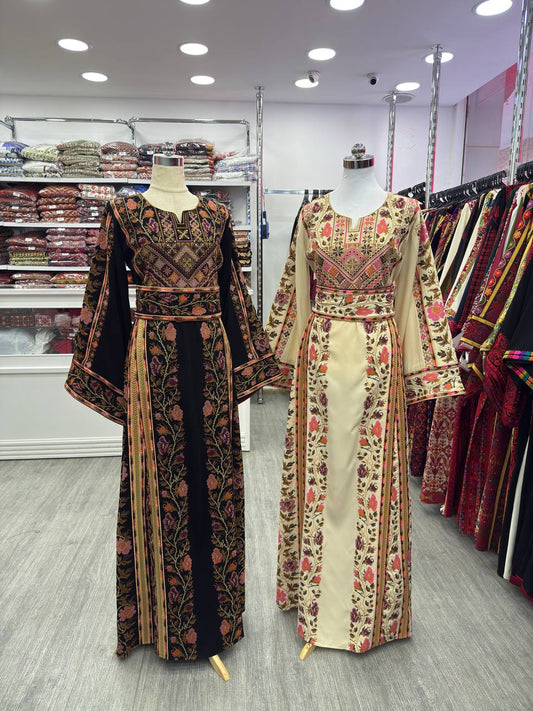 New Floral Falhi Thobe
